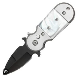 Compact Switch Blade with Black and Silver Finish